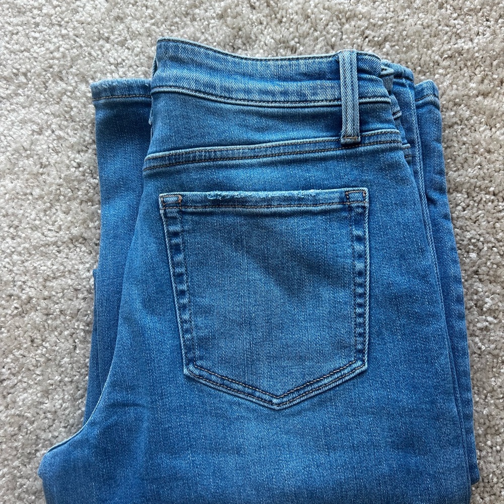 Stylish Blue Flare Women's Jeans stretchy